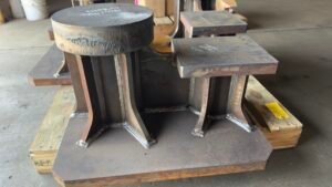 Industrial fabrication project built from customer drawings