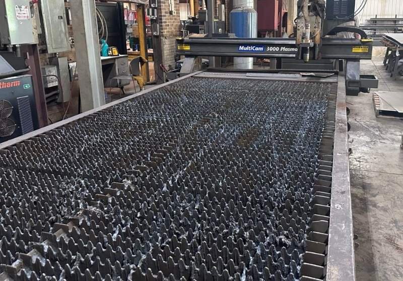 MultiCam 3000 HD plasma cutting table for precision metal cutting Iowa