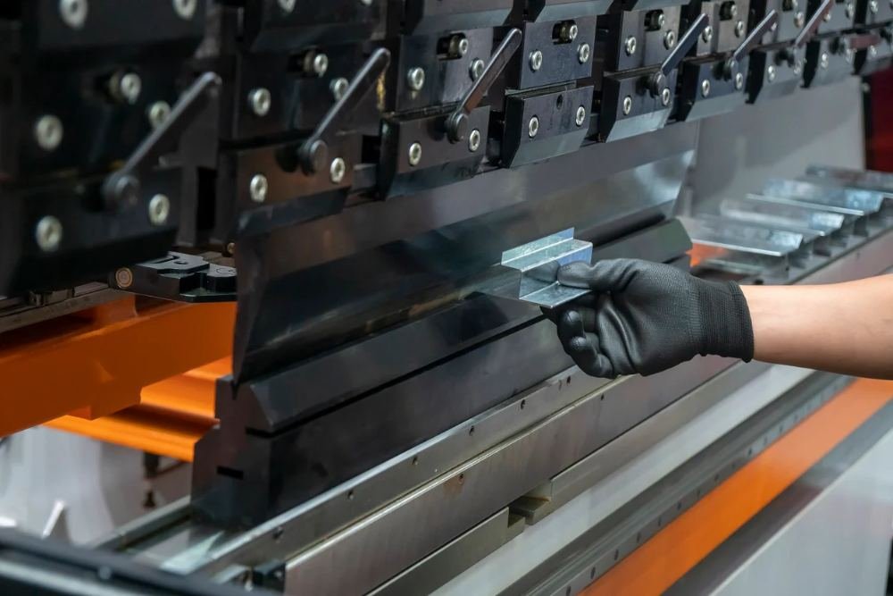 CNC press brake metal bending and forming services